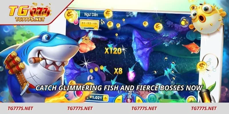 Catch glimmering fish and fierce bosses now