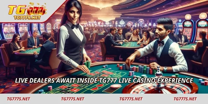 Live dealers await inside TG777 Live Casino experience