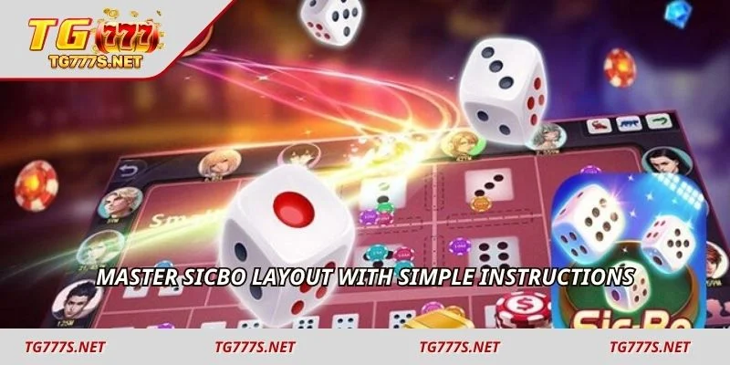Master Sicbo layout with simple instructions