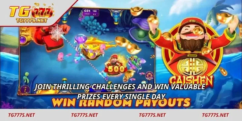 Join thrilling challenges and win valuable prizes every single day