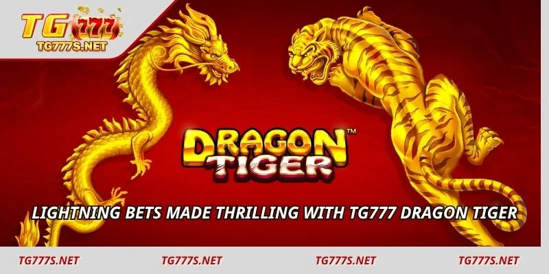 Lightning bets made thrilling with TG777 Dragon Tiger