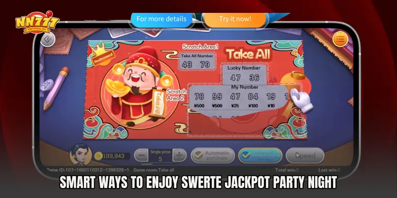 Smart Ways to Enjoy Swerte Jackpot Party Night